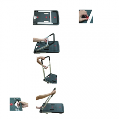 FOLDABLE ALUMINIUM TROLLEY